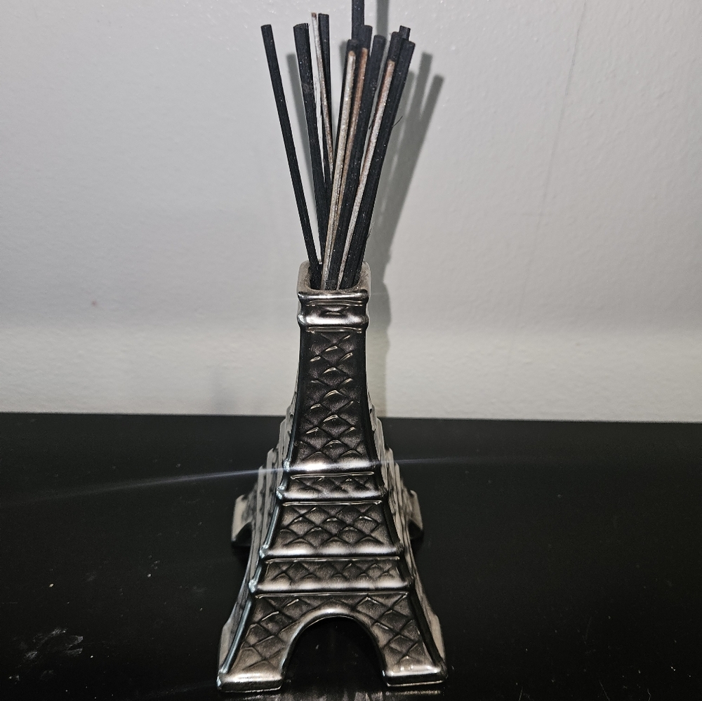 Silver Eiffel Tower Incense Holder